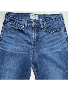 Levi’s Denizen Skinny Jeans Womens 28x32 Mid Rise Blue Preowned